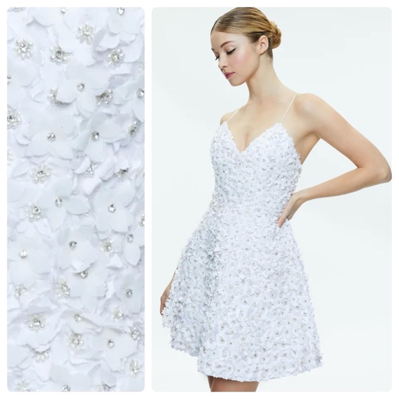 Alice + Olivia Dresses & Skirts - ALICE + OLIVIA Domenica Embellished Mini Gown